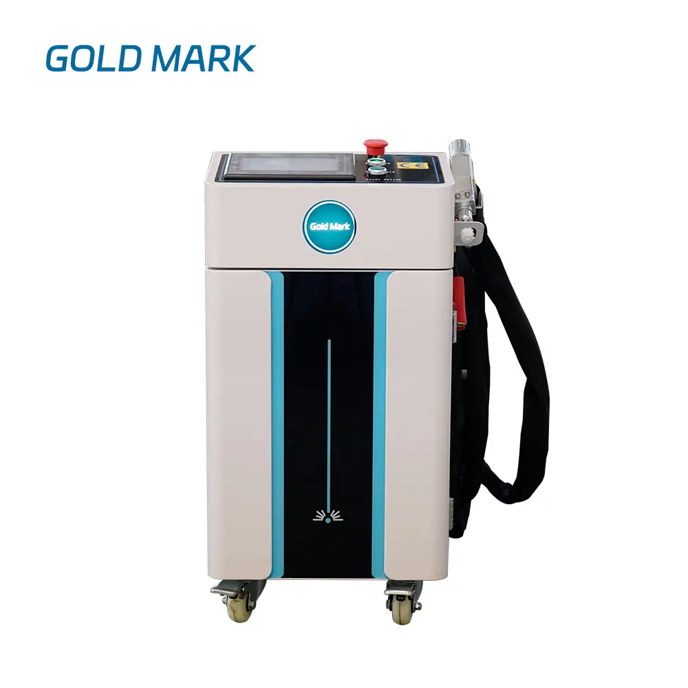 GM-WT 1000W 1500W 2000W 3000W Manual Handheld Stainless Steel Iron Fiber Laser Welding Cutting Cleaning Machine 3 in 1